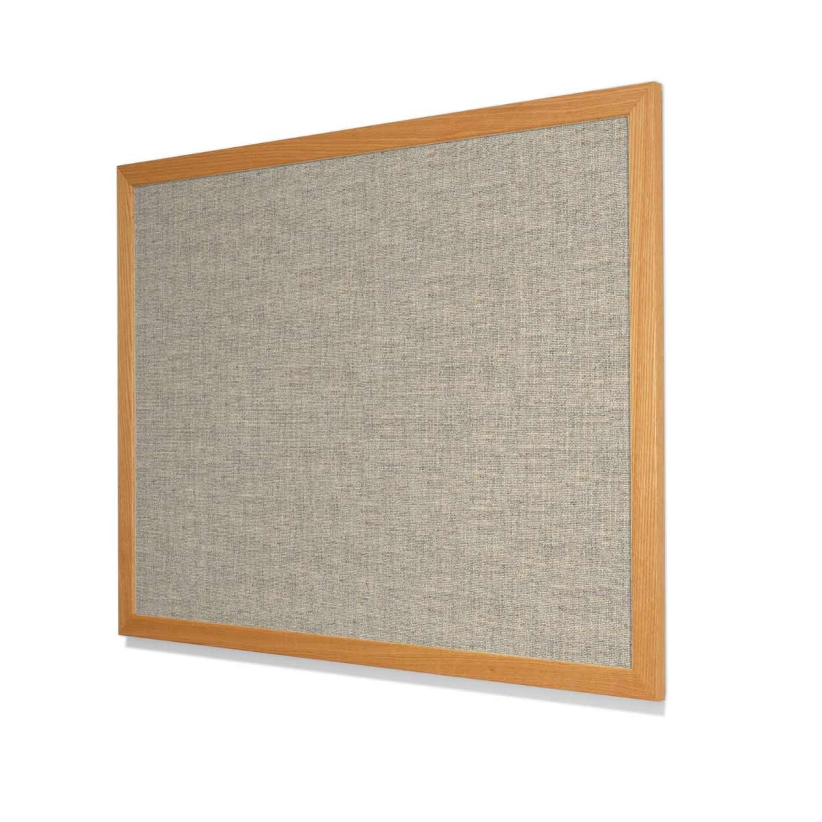 Guilford of Maine FR701 Opal Cork Board with Red Oak Frame